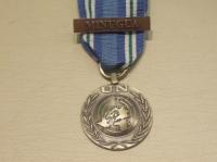 UN Guatemala (MINUGUA) with clasp full sized medal