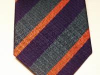 Royal Irish Regiment non crease silk striped tie 144