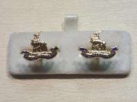 Royal Warwickshire Regiment enamelled cufflinks