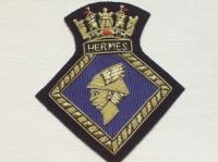 HMS Hermes blazer badge