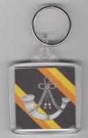 Oxfordshire and Buckinghamshire Light Infantry key ring