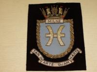 HMS Milne blazer badge