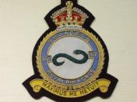 87 Squadron RAF KC blazer badge
