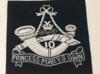10th (Princess Marys Own) Gurkhas blazer badge