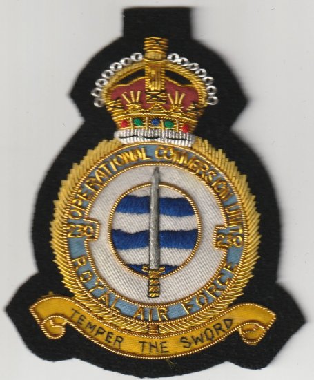 230 Squadron RAF KC blazer badge - Click Image to Close