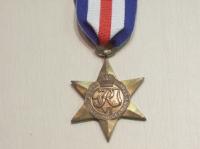 France and Germany Star miniature medal