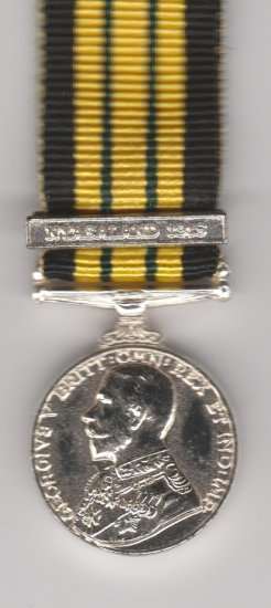 Africa General Service bar Nyasaland 1915 miniature medal - Click Image to Close