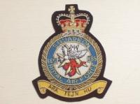 185 RAF Sqdn QC blazer badge
