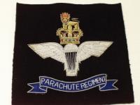 Parachute Regiment (Royal Engineers) Queens Crown blazer badge