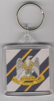 Royal Scots Greys plastic key ring