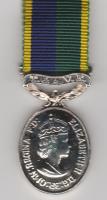 Efficiency Medal Bar T & AVR miniature medal Reg