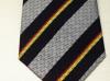 Royal Scots Greys non crease silk stripe tie pls