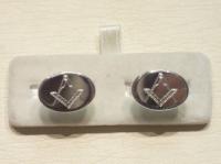 Masonic Sterling Silver cufflinks