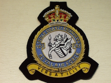 183 Sqdn KC RAF blazer badge - Click Image to Close