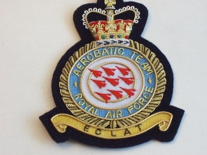 RAF Red Arrows blazer badge - Click Image to Close