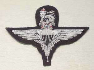 1 Parachute regiment blazer badge - Click Image to Close