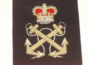 Royal Navy Petty Officer blazer badge - Click Image to Close