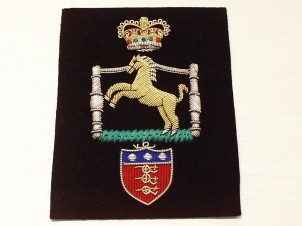 The King's Troop RHA (without Scroll) blazer badge - Click Image to Close