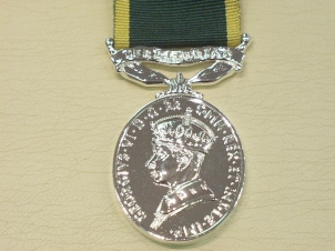 Efficiency Medal Bar Territorial George V1 full size copy medal - Click Image to Close