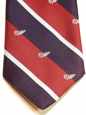 RAF Engineer polyester crested tie - Click Image to Close