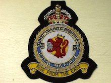 247 Squadron (China-British) KC wire blazer badge - Click Image to Close