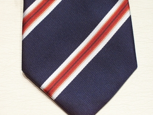 British Nuclear Weapons 1952-67 polyester striped tie - Click Image to Close