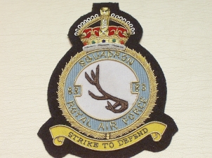 83 Sqdn KC blazer badge - Click Image to Close