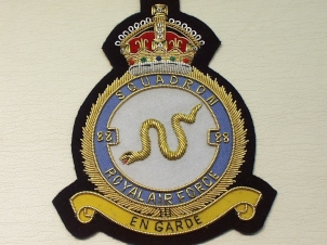 88 Squadron RAF KC blazer badge - Click Image to Close