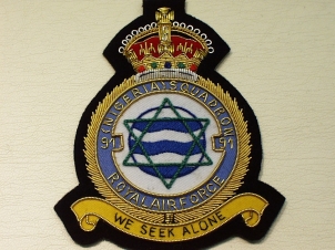 91 (Nigeria) Squadron RAF KC blazer badge - Click Image to Close