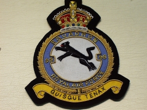 99 Squadron RAF KC blazer badge - Click Image to Close