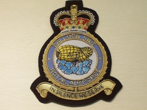 Balloon Unit RAF blazer badge - Click Image to Close